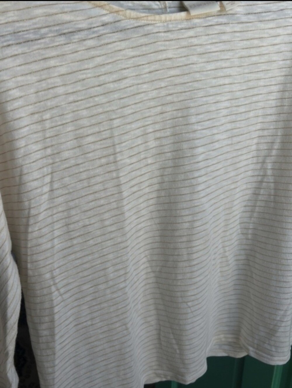 Chicos Sz 2 White Tee
